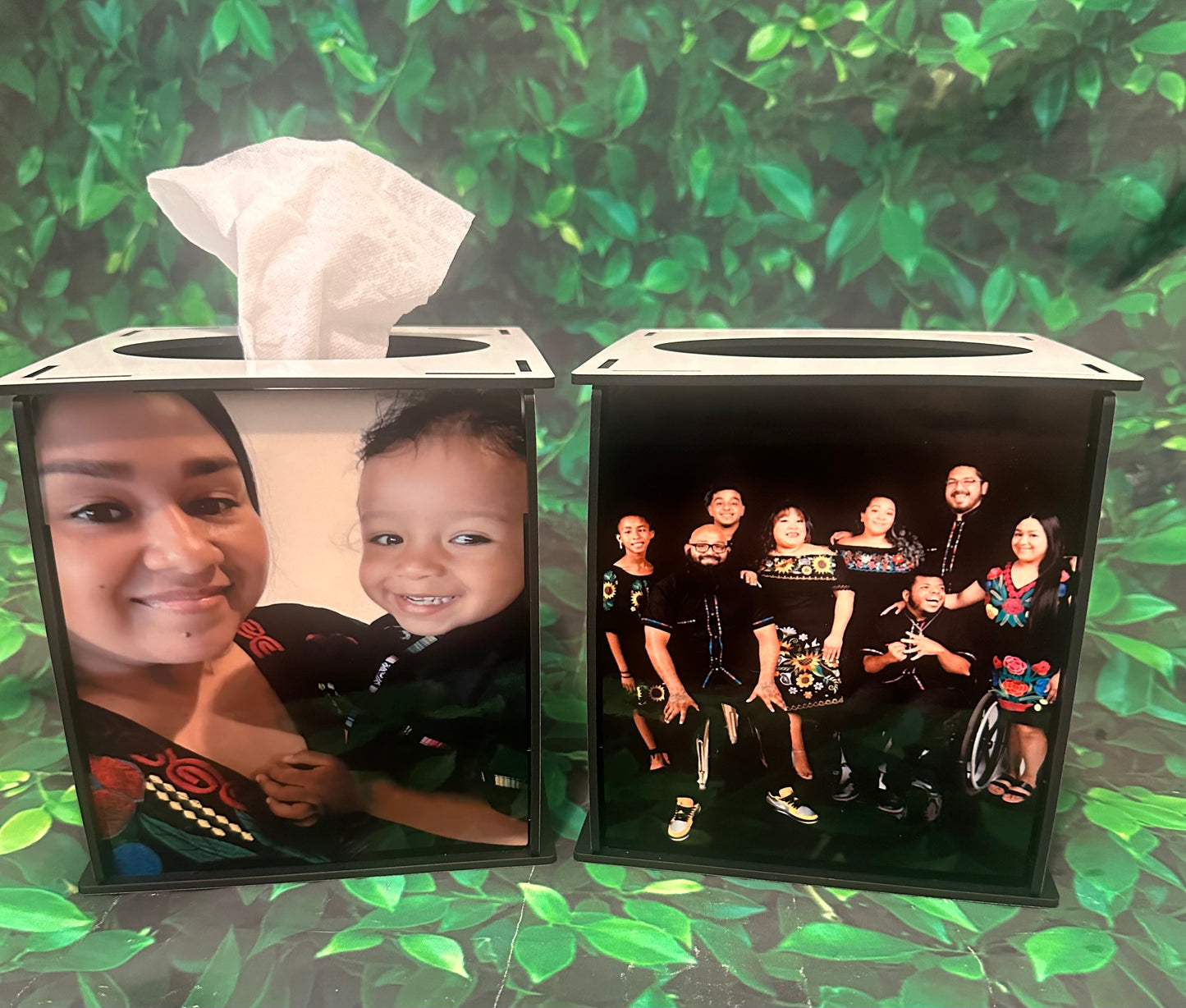 Custom Tissue Box