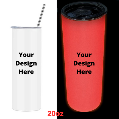 Custom Glow Tumbler
