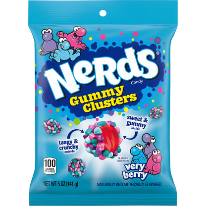 Nerds Gummy Clusters Very Berry 5oz Bag