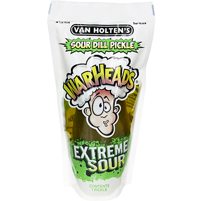 Van Holten's Warheads Extreme Sour Dill Pickle